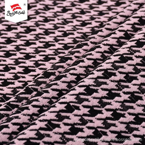 Hard-wearing Polyester Printed Jacquard Fabric
